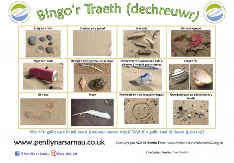 Beach bingo beginner